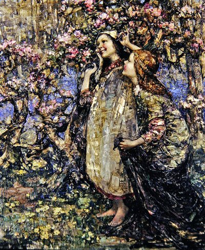 Spring Time by Edward Atkinson Hornel