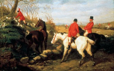 Fox Hunting by Edward Benjamin Herberte