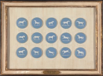 Horse Studies in Relief, after George Stubbs by Edward Burch