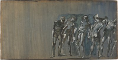 Phineus and His Courtiers Turned into Stone by Edward Burne-Jones