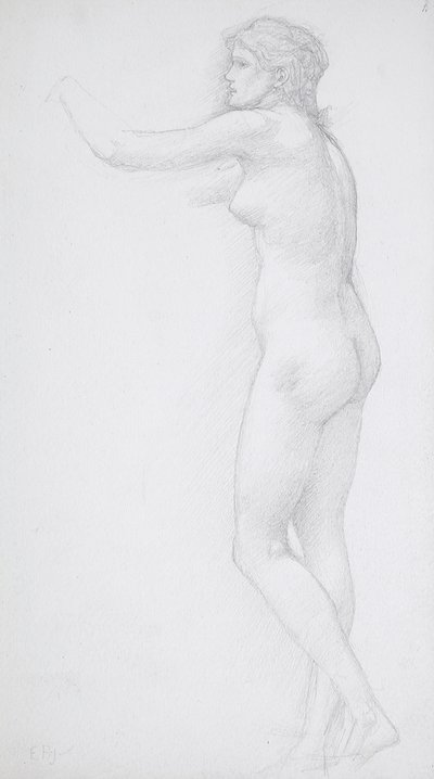 Standing Female Nude by Edward Burne-Jones