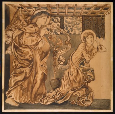 The Annunciation by Edward Burne-Jones