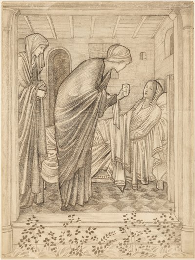 Visiting the Sick by Edward Burne-Jones