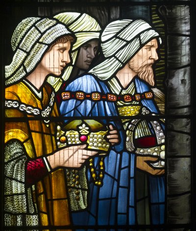 The Magi, The Nativity by Edward Burne Jones