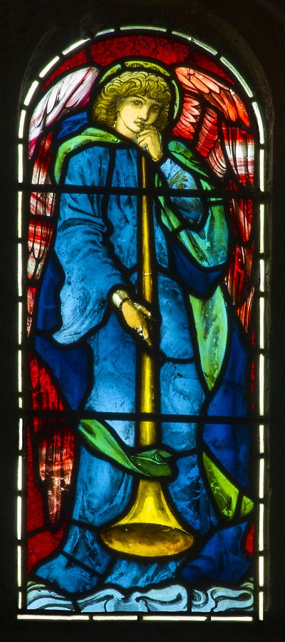 Trumpeting Angel by Edward Burne Jones