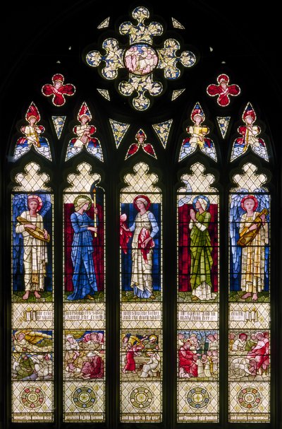 West Window by Edward Burne Jones