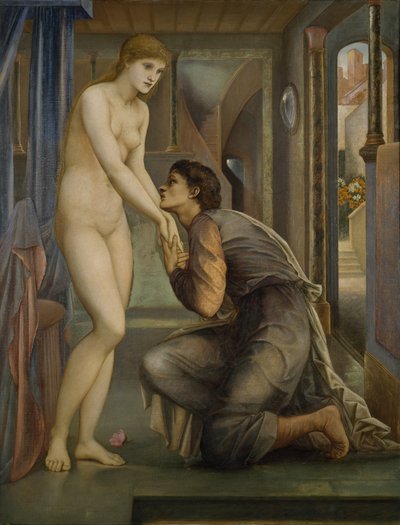 Pygmalion and the Image - The Soul Attains by Edward Burne Jones