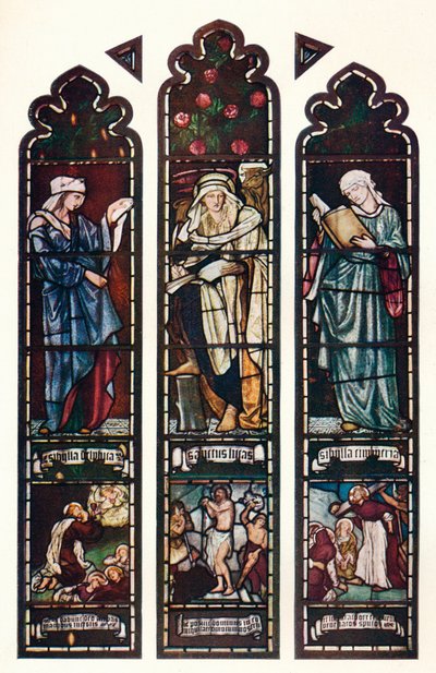 Sibyl Window, Jesus College Chapel, Cambridge by Edward Burne Jones