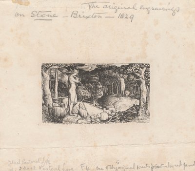 Ideal Pastoral Life by Edward Calvert