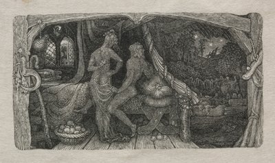 The Chamber-Idyll, 1829 by Edward Calvert