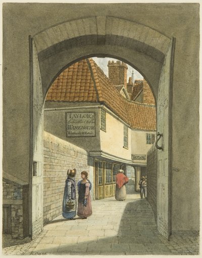 Bridewell Bridge and Gates by Edward Cashin