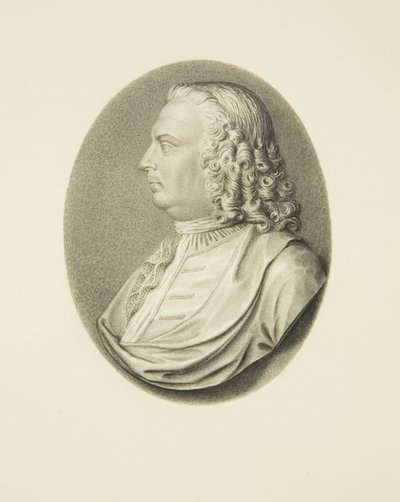 Copy of Ivory Medallion of Dr Samuel Pye by Edward Cashin