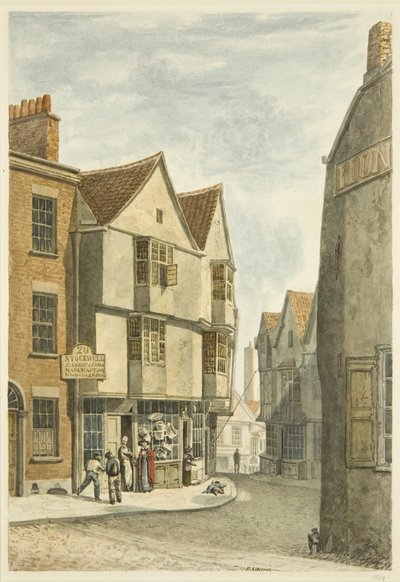 Looking from Peter Street into Bear Lane, towards Castle Green by Edward Cashin