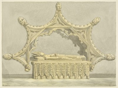 Tomb of Abbot Knowles, in Bristol Cathedral by Edward Cashin