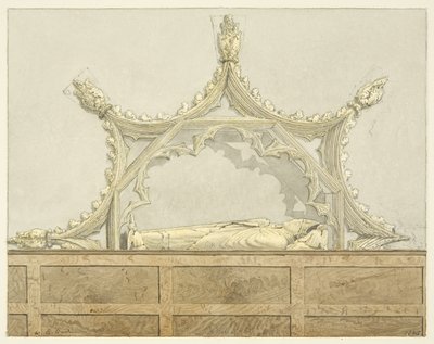 Tomb of Abbot Newland, in Bristol Cathedral by Edward Cashin