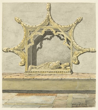 Tomb of Maurice, 7th Earl of Berkeley in Bristol Cathedral by Edward Cashin