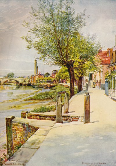 Strand on the Green Chiswick by Edward Charles Clifford