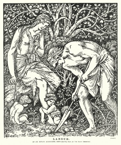 Labour by Edward Coley (after) Burne-Jones