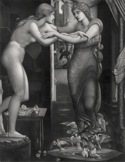 The Birth of Galatea, c.1885 by Edward Coley (after) Burne Jones