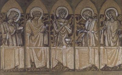 Design for a Memorial for Christina Rossetti by Edward Coley Burne Jones