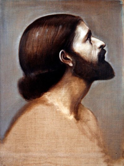 Portrait Head of King Cophetua, c.1883-84 by Edward Coley Burne Jones