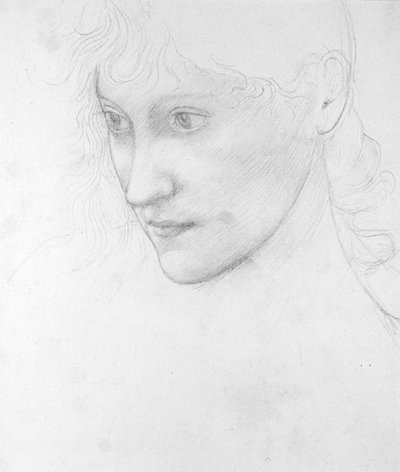 Portrait of Laura Tennant by Edward Coley Burne Jones