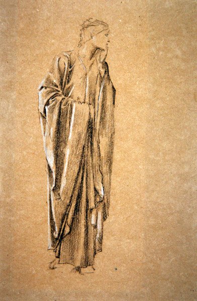 Study for Danae by Edward Coley Burne Jones