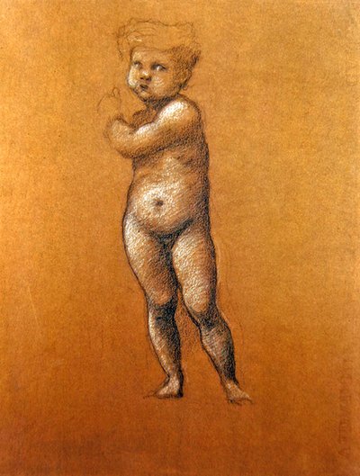 Study of the Figure of the Infant 