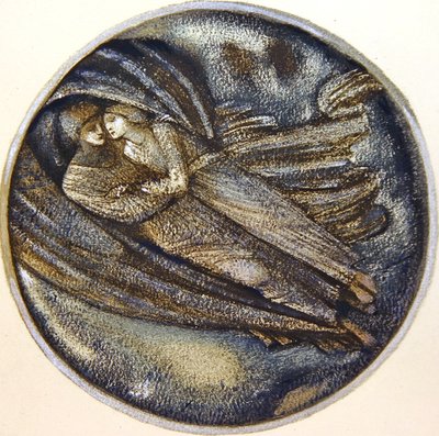 The Flower Book: XXII. With the Wind by Edward Coley Burne Jones