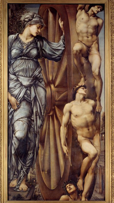 The wheel of fortune by Edward Burne Jones