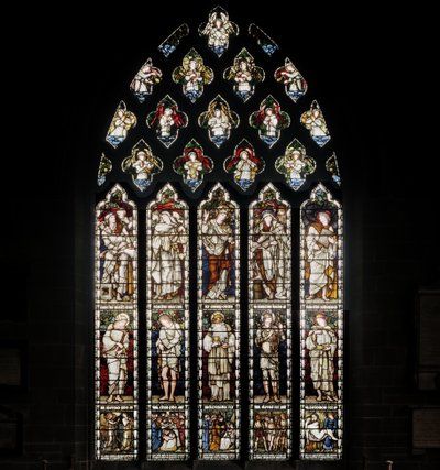 St Martin In The Bull Ring, Overall Window, 1876 by Edward Burne Jones