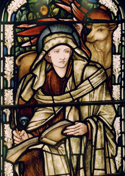 St Martin In The Bull Ring, St Luke, 1876 by Edward Burne Jones