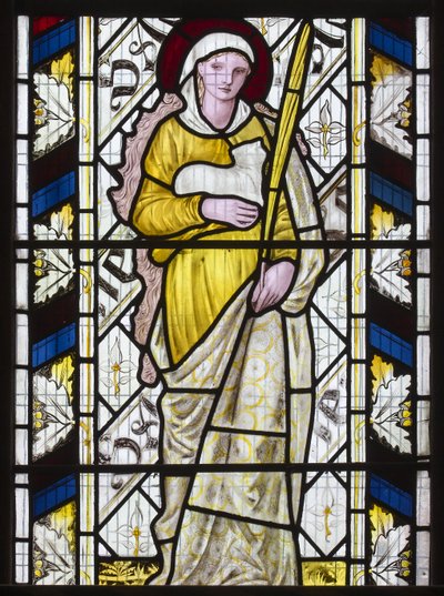 St Agnes by Edward Burne Jones
