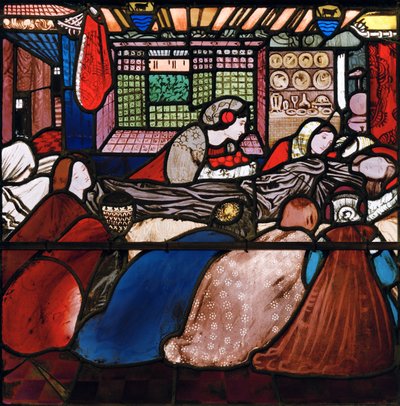 Death of St Frideswide by Edward Burne Jones