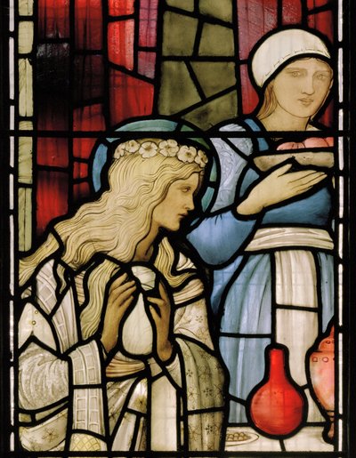Feast In The House Of Simon (detail) by Edward Coley Burne Jones