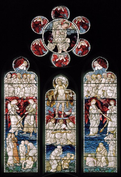 The Last Judgement, St Michael by Edward Burne Jones