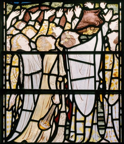 Elijah and the Priests of Baal (detail) by Edward Burne Jones