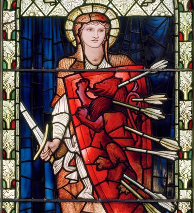 Figure of Fortitude by Edward Burne Jones