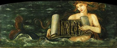 Helen, a Mermaid by Edward Burne Jones