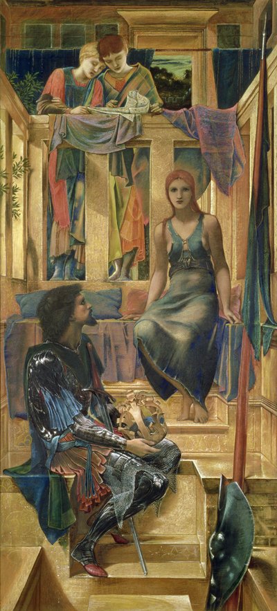King Cophetua and the Beggar Maid - Cartoon Study, 1883 by Edward Burne Jones