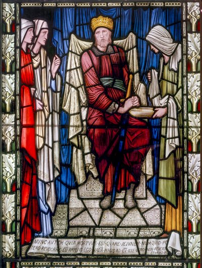 King David and Charity by Edward Burne Jones