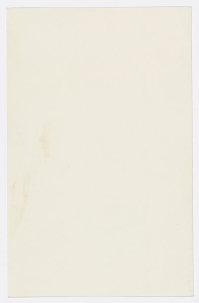Letter to the artist