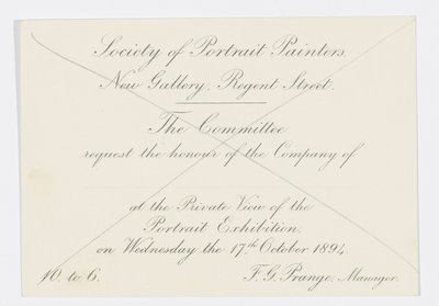Letter to the artist