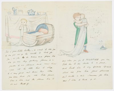 Letter to Angela Thirkell by Edward Burne Jones