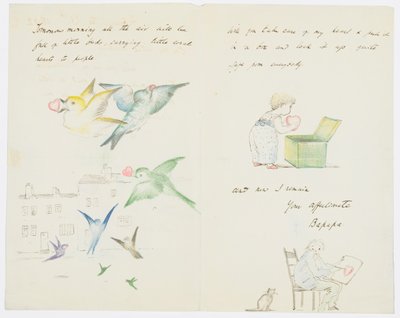 Letter to Angela Thirkell by Edward Burne Jones
