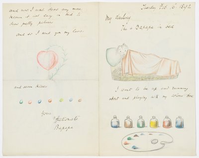 Letter to Angela Thirkell by Edward Burne Jones