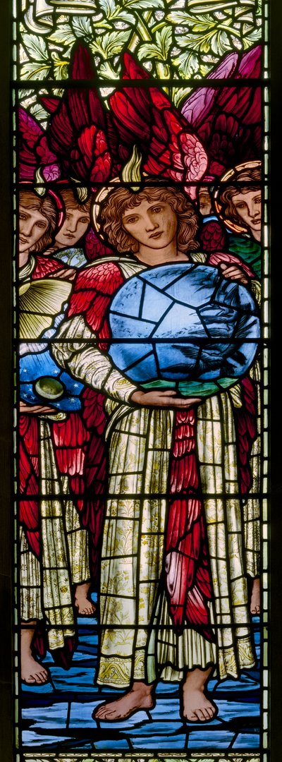 Oxford Harris Manchester College, Morris & Co., Edward Burne-Jones, The Days Of Creation by Edward Coley Burne Jones