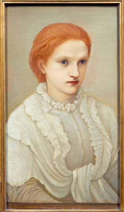 Portrait of the Suffragette Lady Frances Balfour by Edward Burne Jones