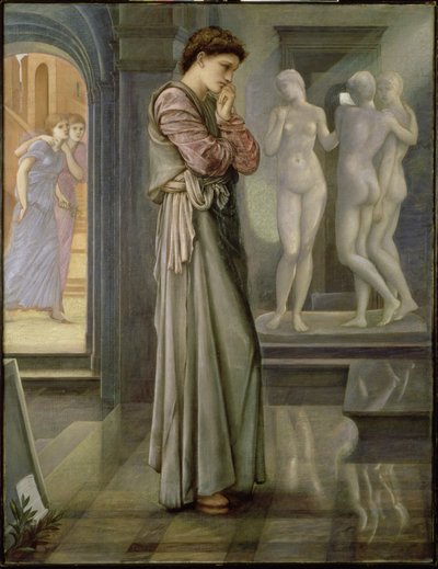 Pygmalion and the Image: The Heart Desires by Edward Burne Jones