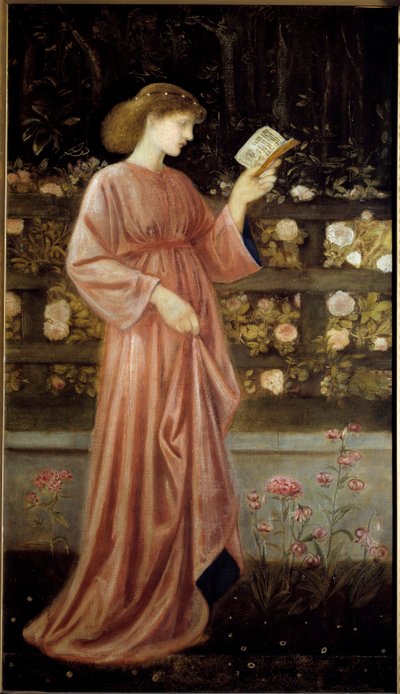 Representation of Princess Sabra, Daughter of the King (Illustration of the Princess of St. George and the Dragon) by Edward Burne Jones